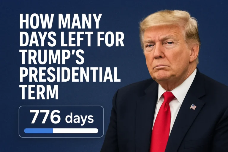 How Many Days Left for Trump Presidency?