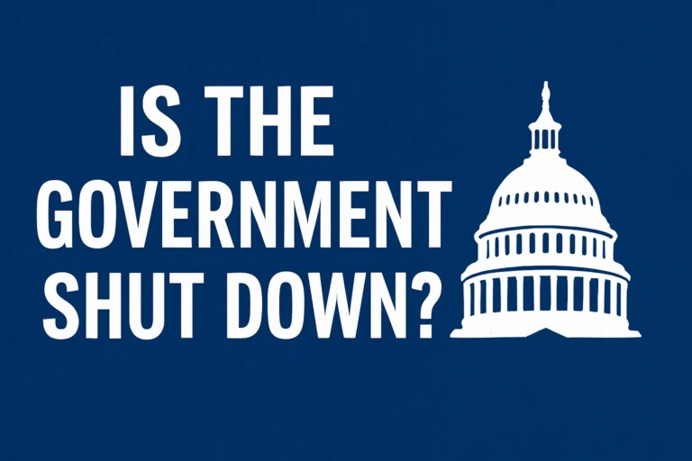Is the Government Shut Down