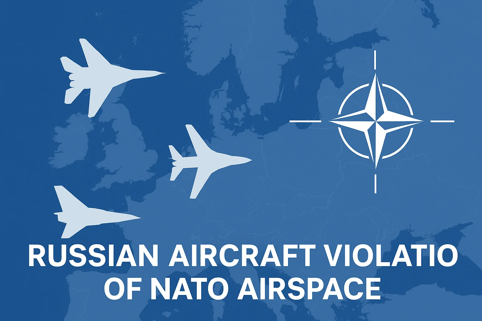 Russian Aircraft Violations of NATO Airspace 2025