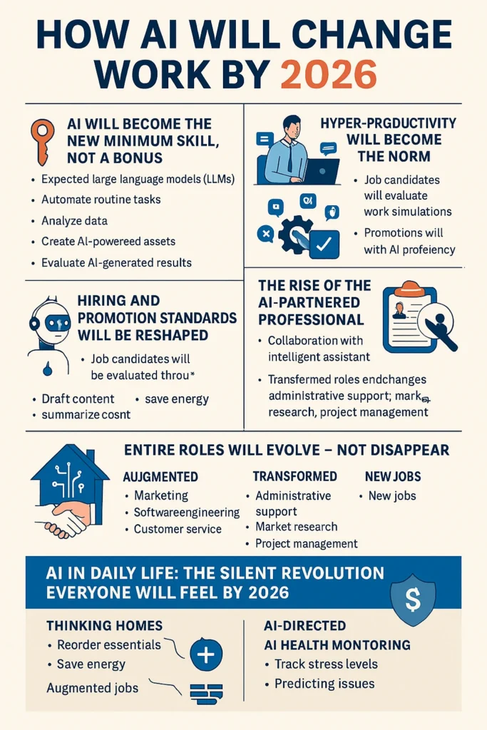 How AI Will Change Work by 2026