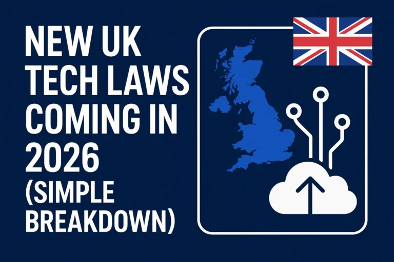 New UK Tech Laws Coming in 2026 (Simple Breakdown) New UK Tech Laws Coming in 2026 (Simple Breakdown)