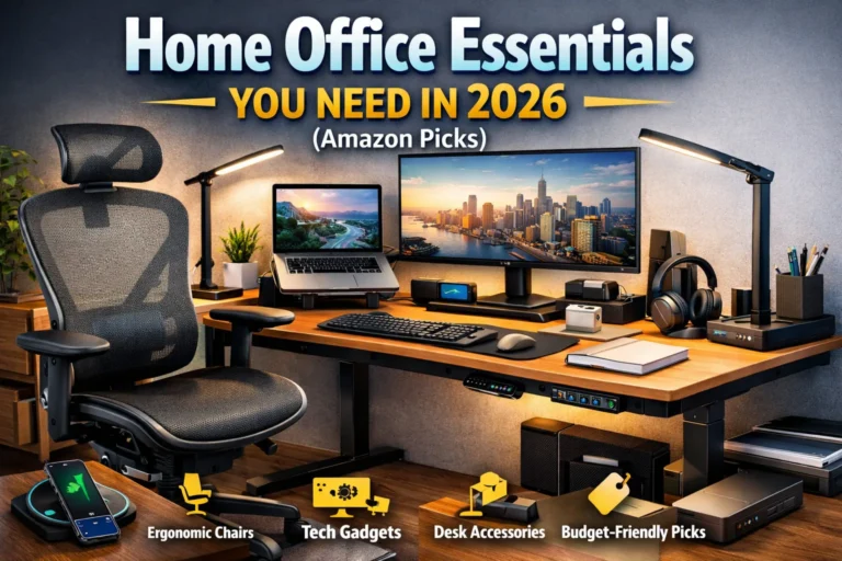 Home Office Essentials You Need in 2026 (Amazon Picks)