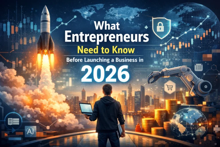 What Entrepreneurs Need to Know Before Launching a Business in 2026 What Entrepreneurs Need to Know Before Launching a Business in 2026