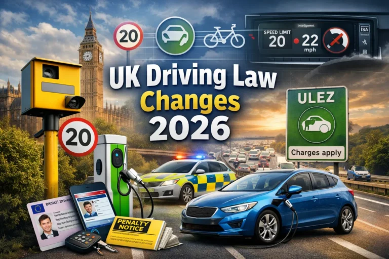 UK Driving Law Changes for Motorists in 2026