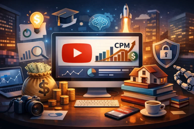 20+ Best Profitable YouTube Channel Niches in 2026 (With CPM, Competition & Growth!)