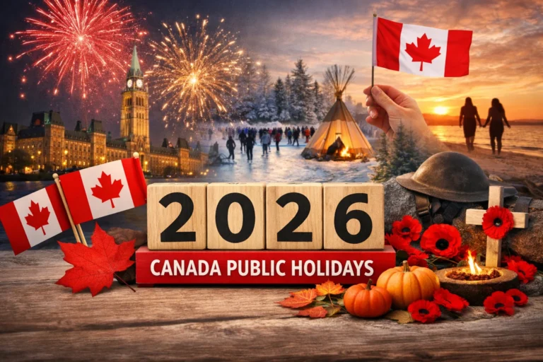 Canada Public Holidays 2026