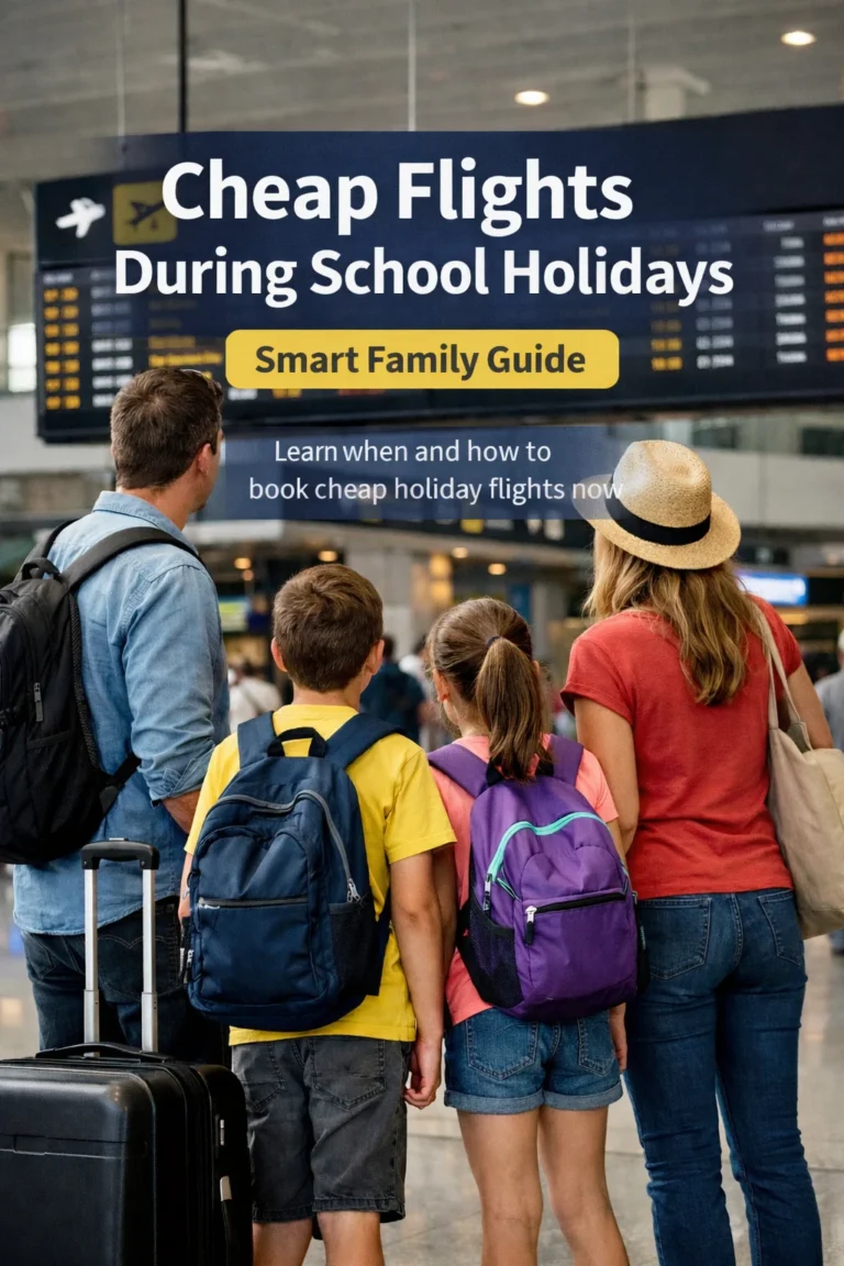 Cheap Flights During School Holidays