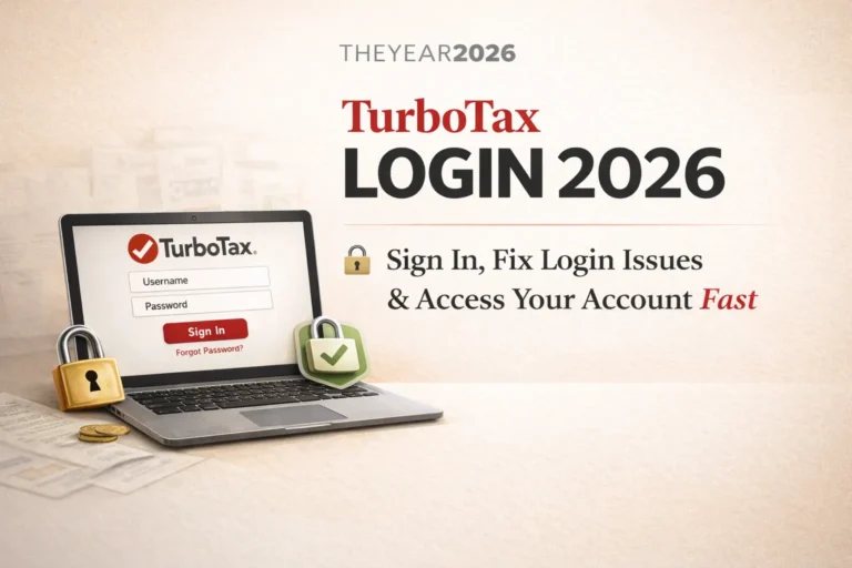 TurboTax Login 2026: How to Sign In, Fix Issues & Access Your Account